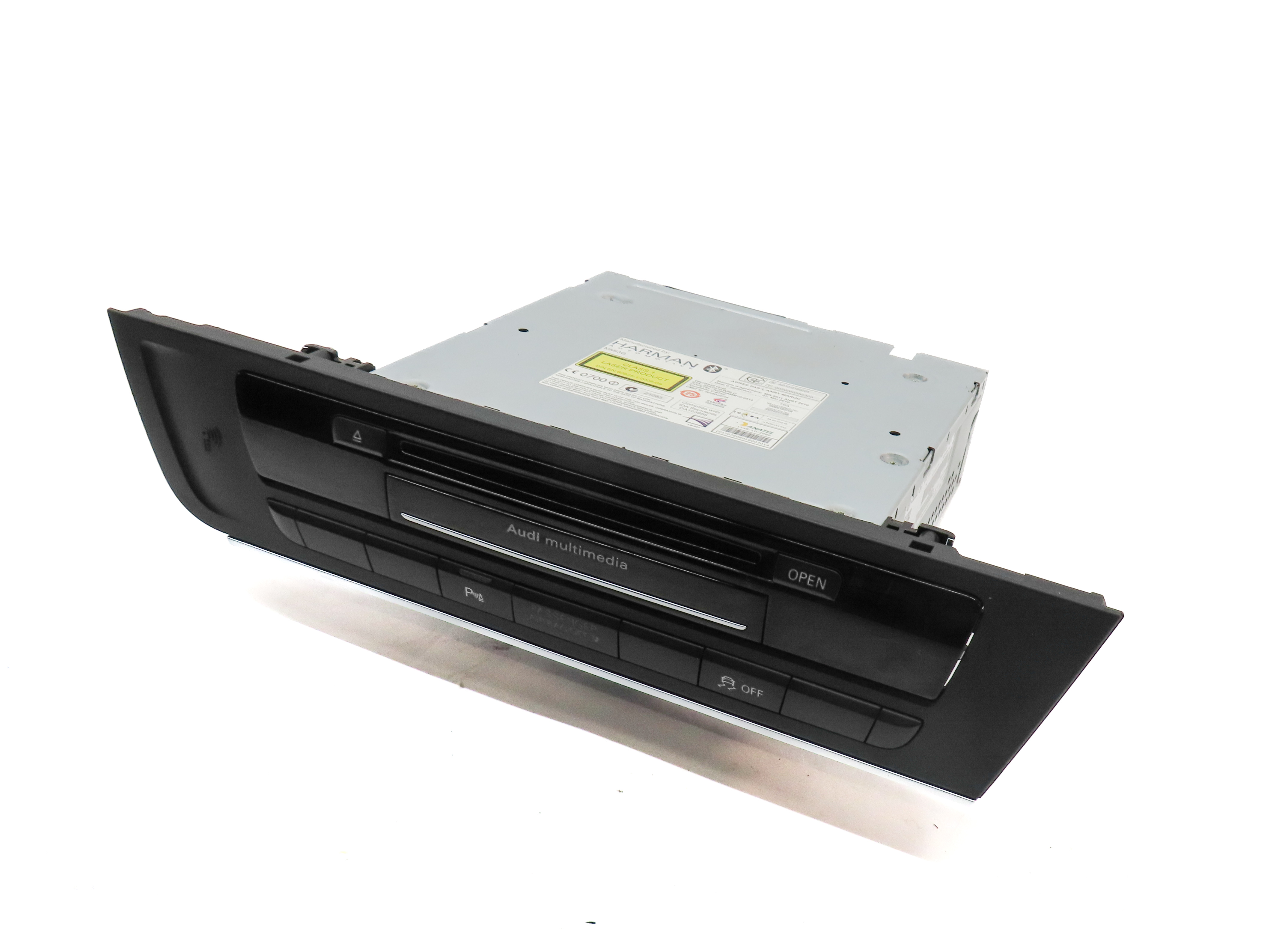 2012-2013 AUDI A6 (C7) RADIO STEREO CD DVD SD SIM MMI MULTIMEDIA READER PLAYER — exact item pictured